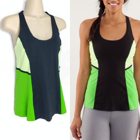 lululemon athletica Tops - Lululemon Cool Racerback Colorblock Tank